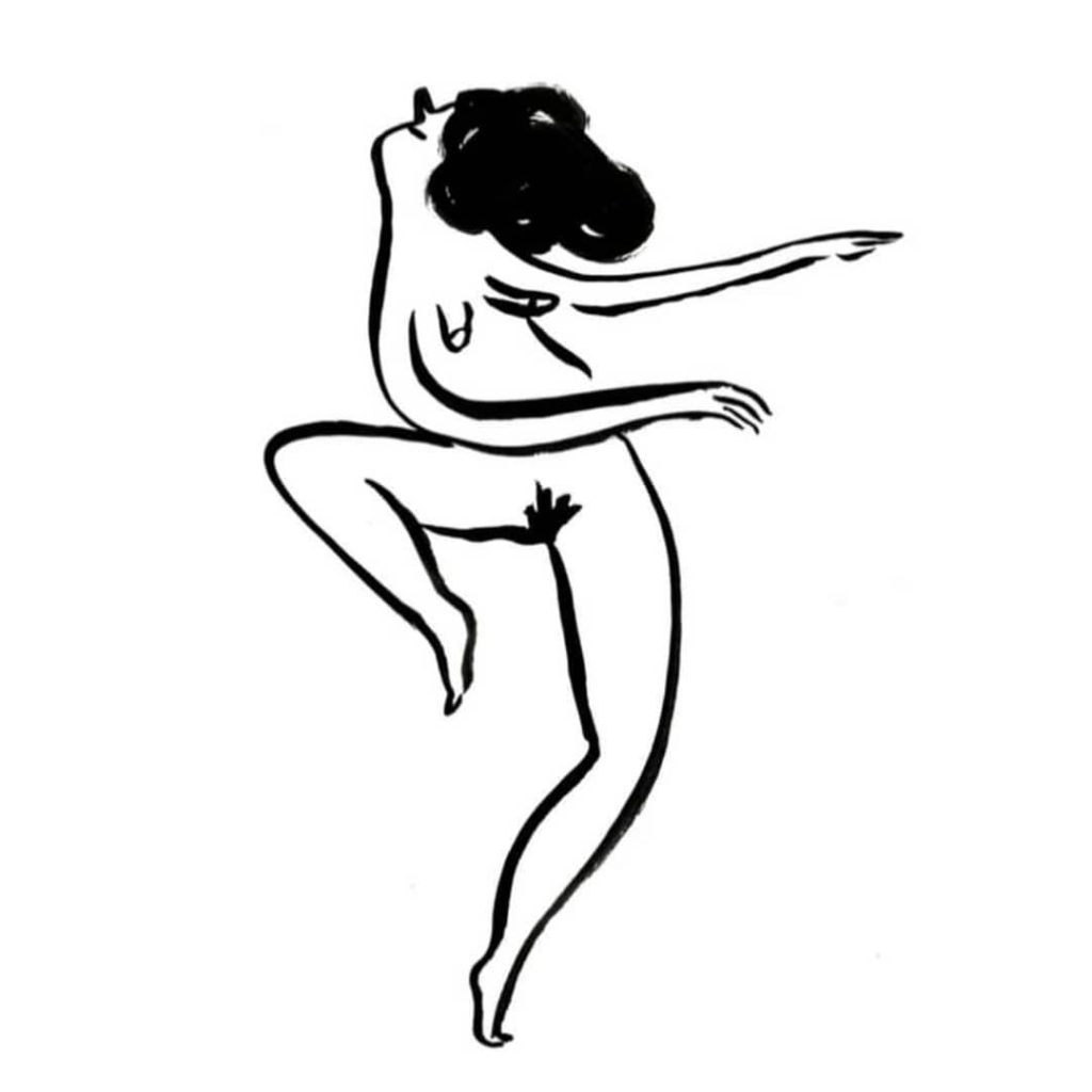 Flavita Banana - Mujer feliz bailando