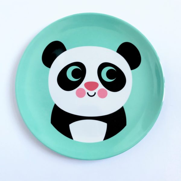 Plato de melamina - Oso Panda