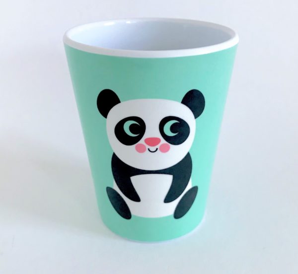 Vaso de melamina - Oso Panda