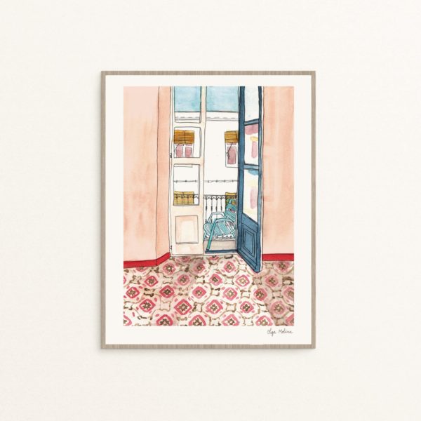 Olga Molina - Pinker Tiles Room