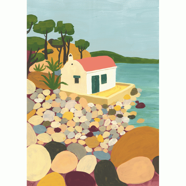 Print S'Alguer Cove de la ilustradora Olga Molina