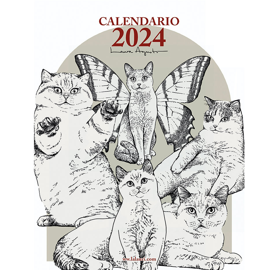 Laura Agustí Calendario de Mesa 2024