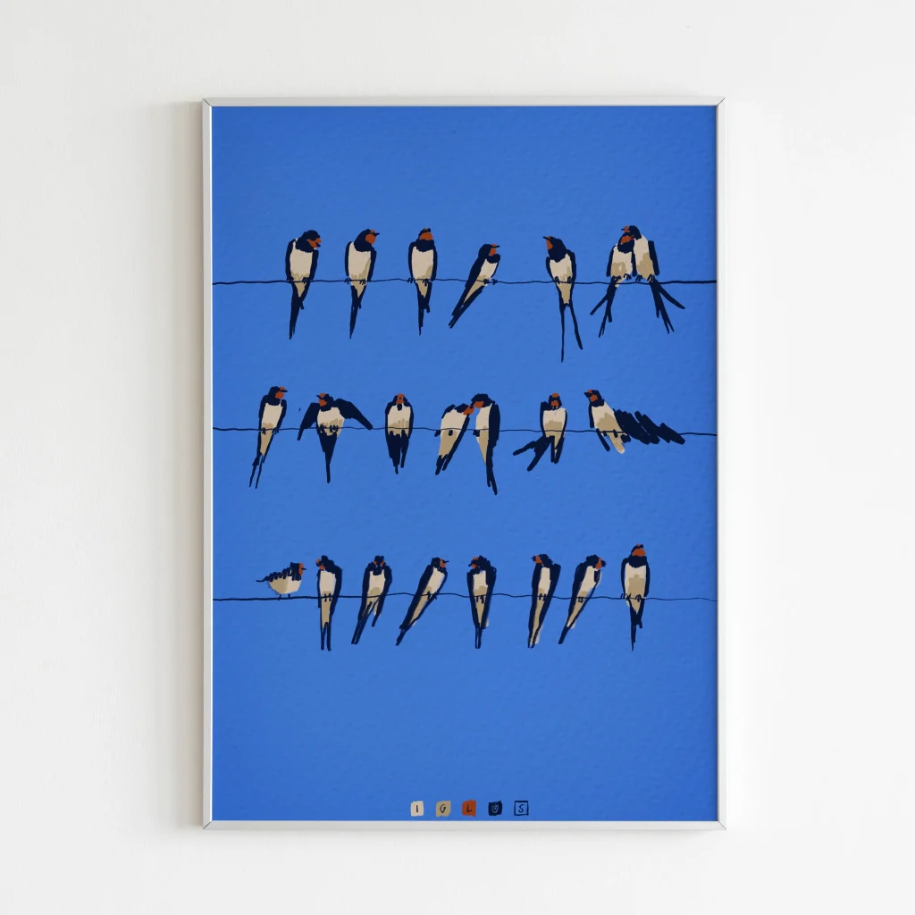 Iglús - Print Golondrinas