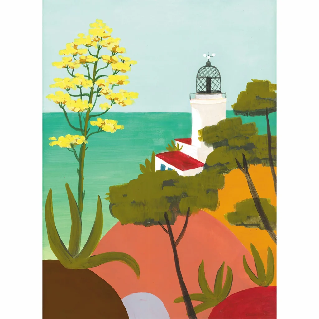 Ilustración Olga Molina - The Lighthouse